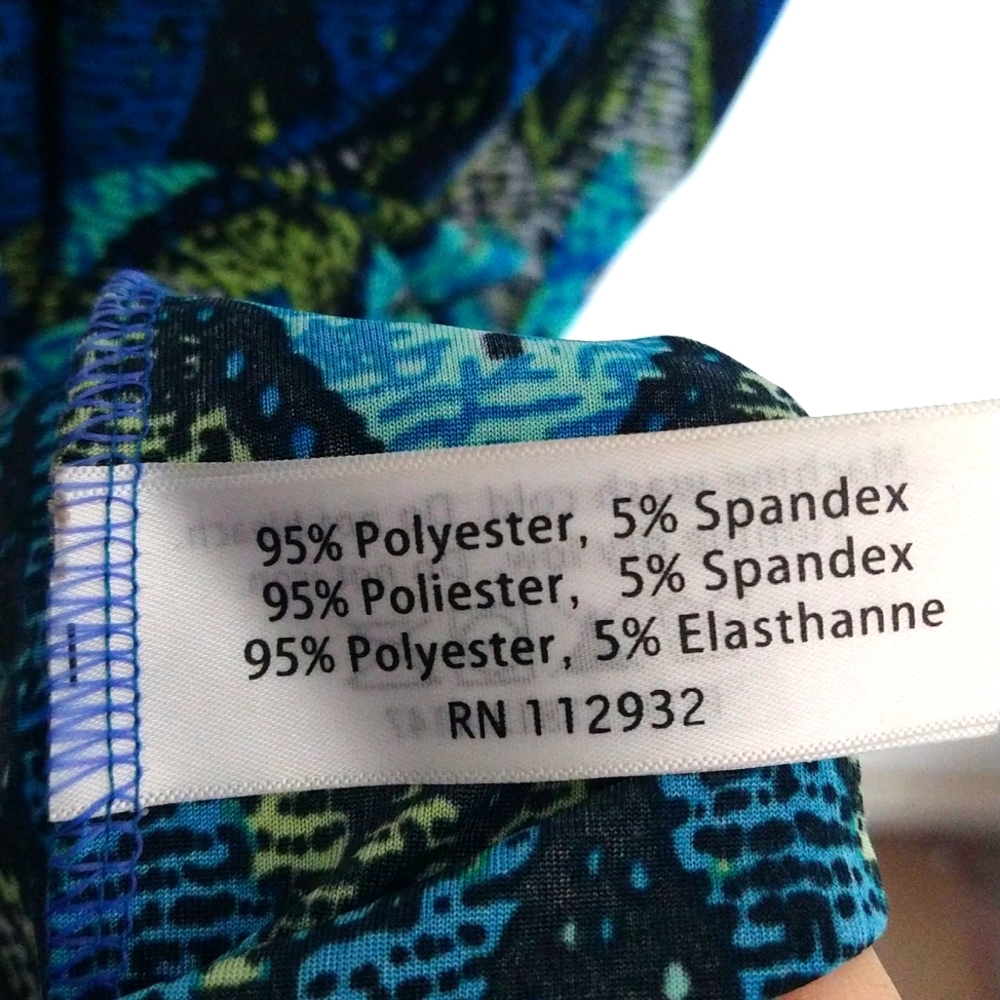 Christina Love Aztec Print Multi  Color Maxi Dress V neck Keyhole back Size M - Picture 8 of 8